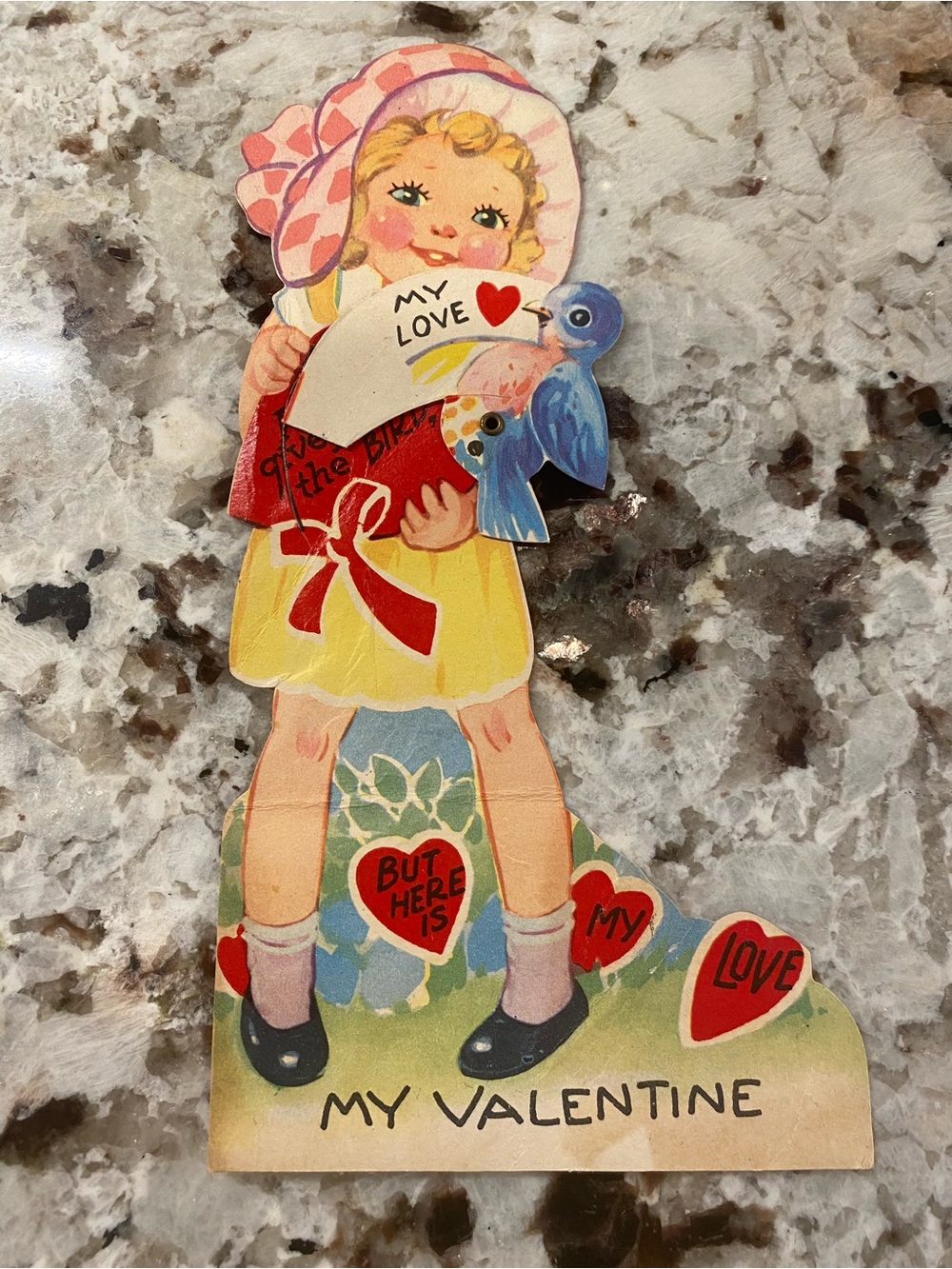 Vintage Valentine Cards Lot of 16 - Picture 4 of 13